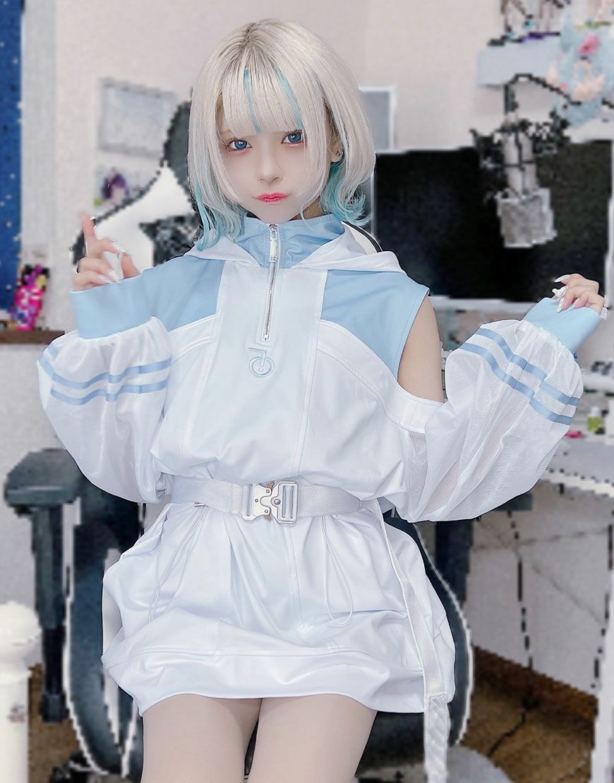 ililil【イルイルイル】「肩寒くないもんっフンッ！」ぱ～かぁ/全2色