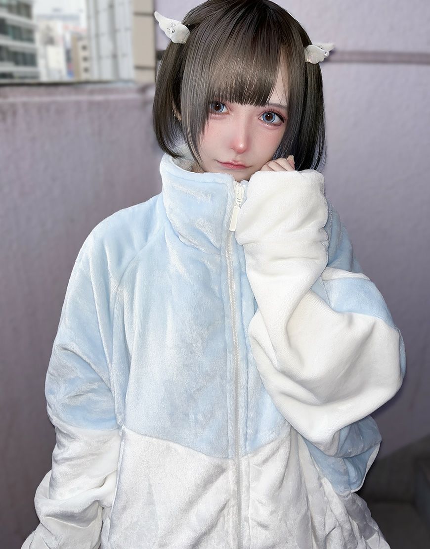 ililil【イルイルイル】ふあふあさいばージャケット/全2色 