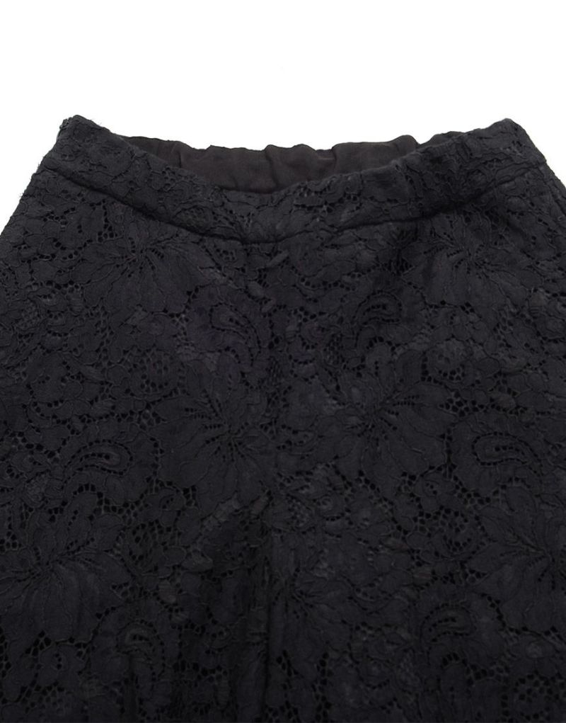 ililil【イルイルイル】レースワイドパンツ/全1色