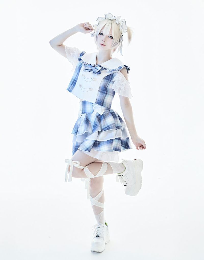 のるるん 着せ替え制服セット 20cm 衣装セット！月纪学院 制服 学生 学生服 洋服 服 BJD 球体関節