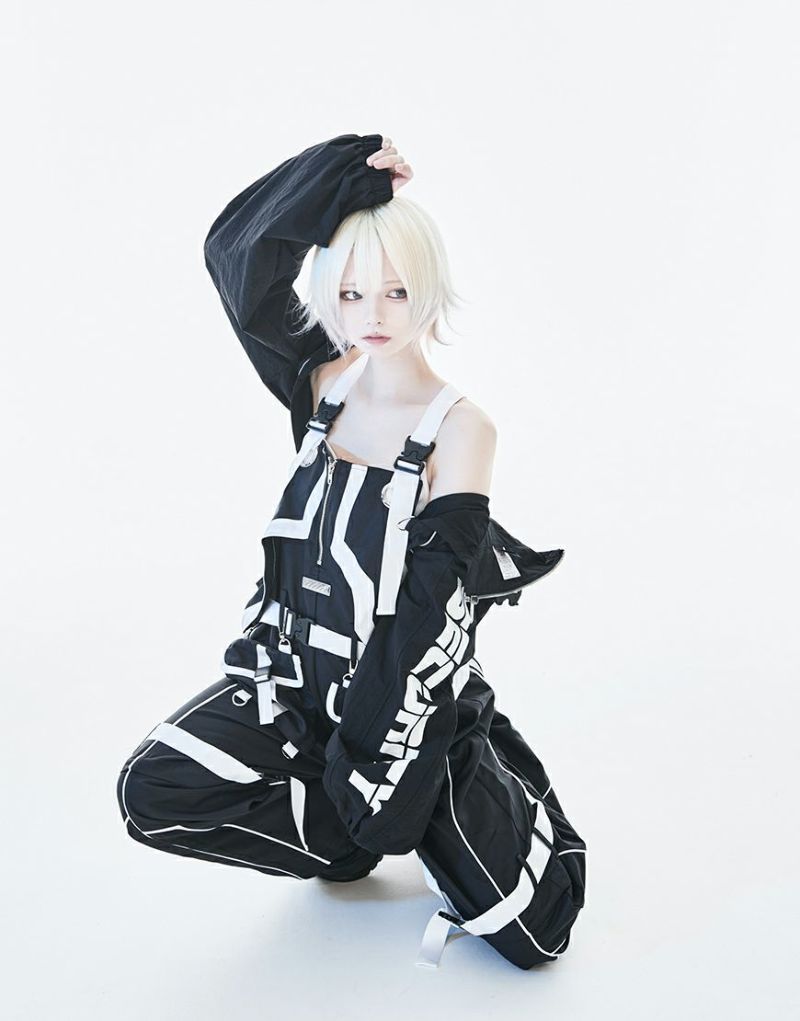 ililil【イルイルイル】対宇宙人専用戦闘服/全2色(オーバーオール)