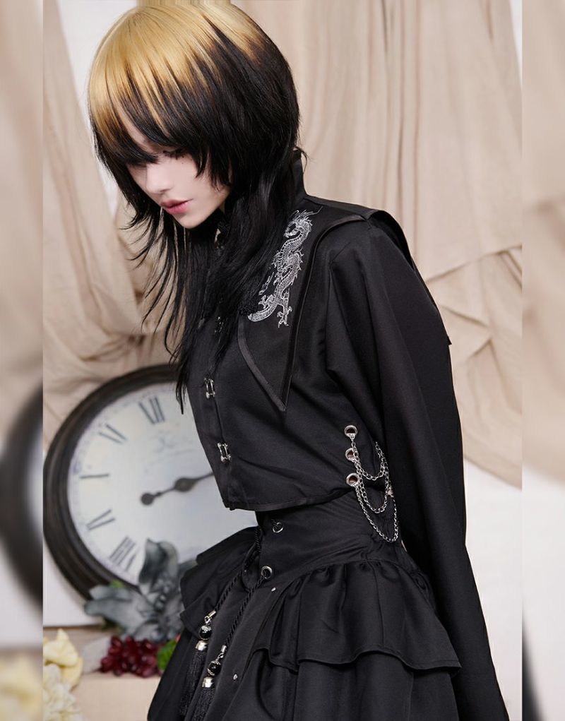 ililil【イルイルイル】カッコつけチャイナ！セットアップ/全1色