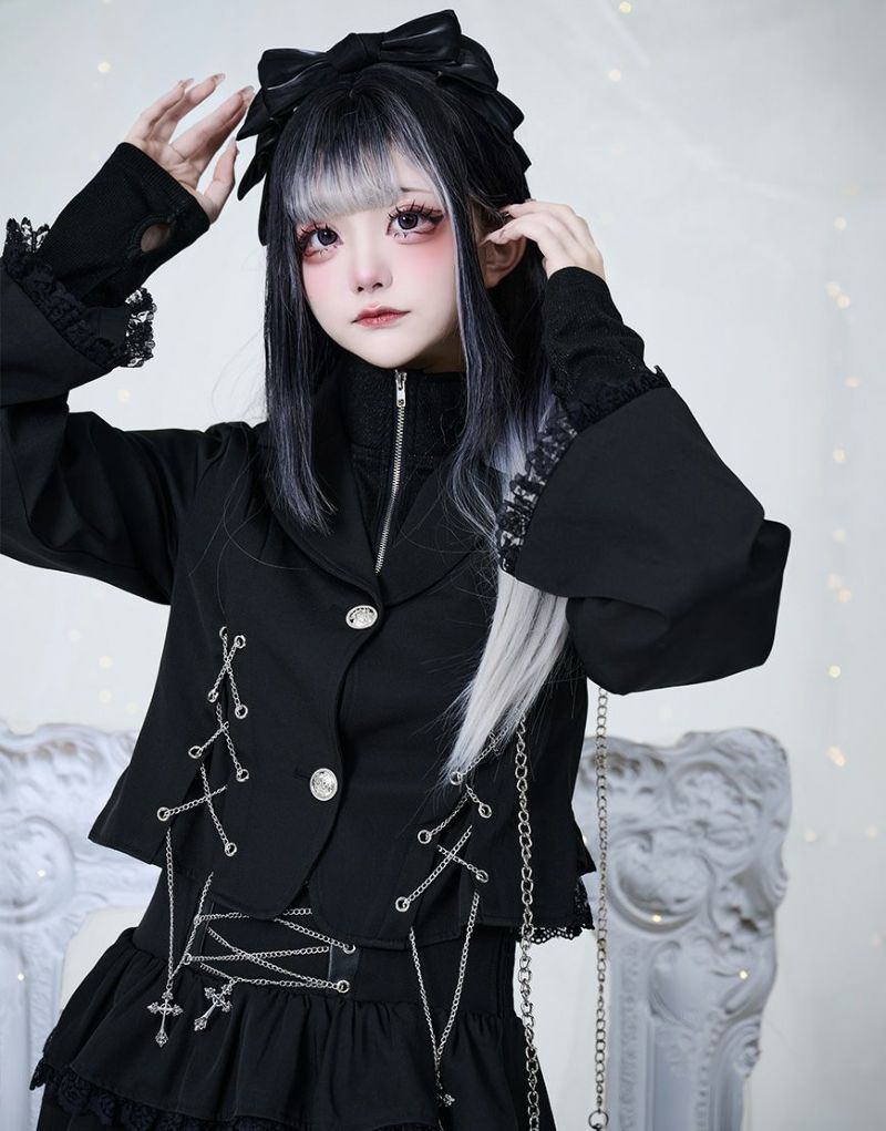 クラシカルロリ地雷ちゃん　ジャガード　ililil NEW ITEM✨ 【ililil】 クラシカルロリ地雷ちゃん col.ジャガード