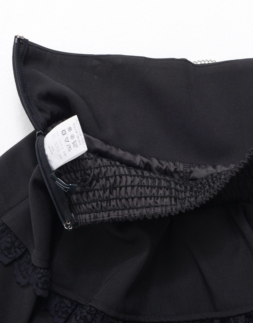 ililil【イルイルイル】おめかし地雷ちゃんフリルガーター付きフレア